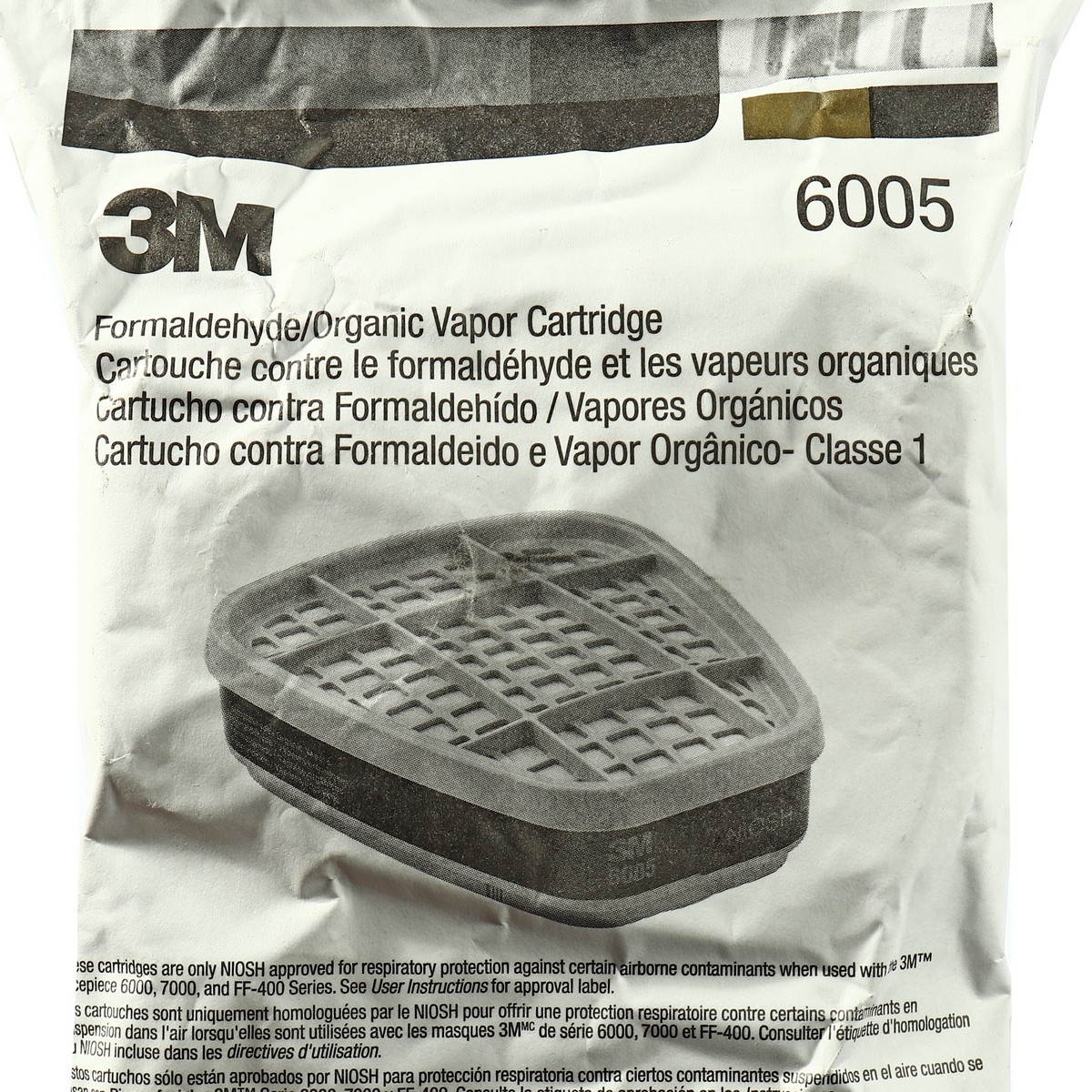 ตลับกรองไอระเหย (2PCS/PAC) 3M รุ่น NO.6005 รูปที่ 4