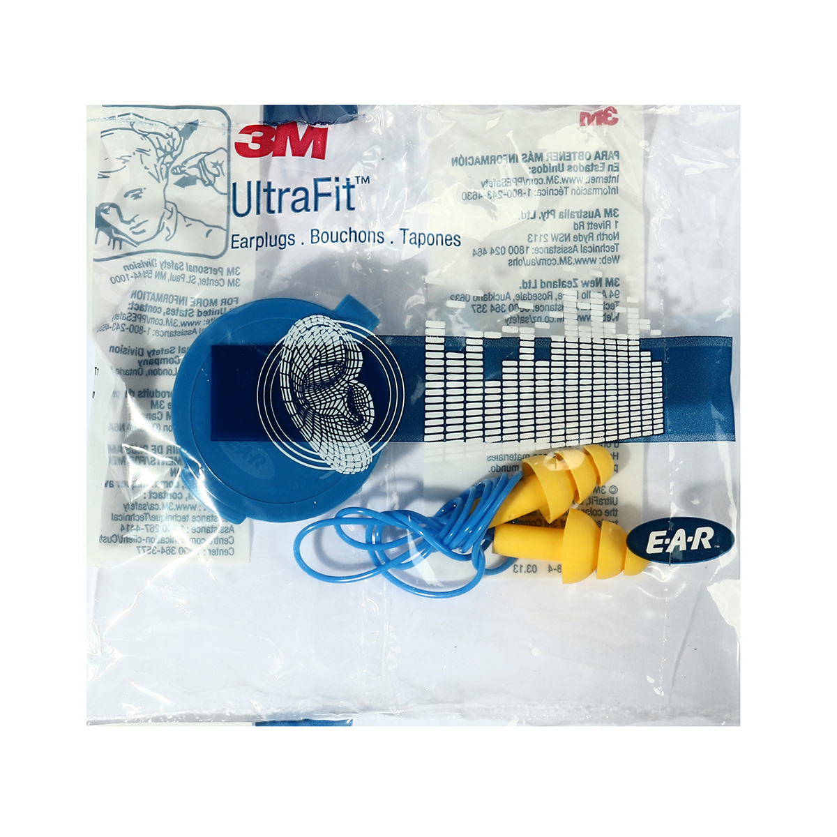 ปลั๊กอุดหู ULTRAFIT (มีสาย) 3M รุ่น NO.340-4002 ราคา ฿78