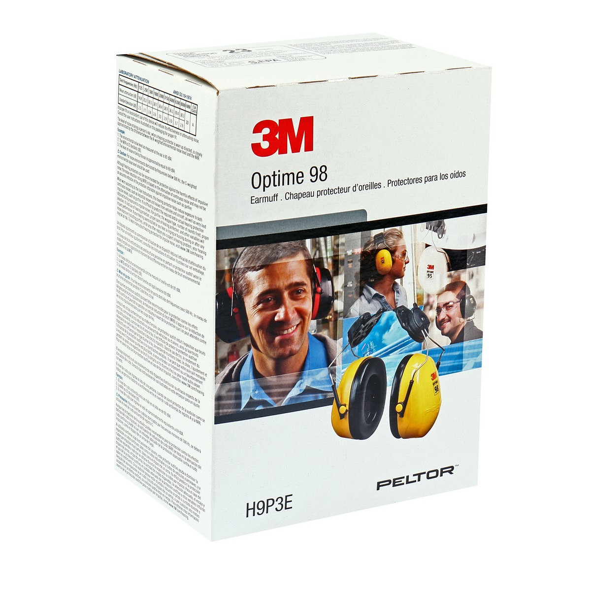 OPTIME98(H9P3E) ครอบหูลดเสียง แบบติดหมวก 3M รุ่น 0880 รูปที่ 2