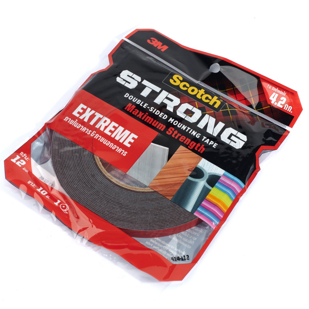 เทป 2 หน้า EXTREME แรงยึดสูง 12MMX10M 3M รุ่น 2405 ราคา ฿221.4