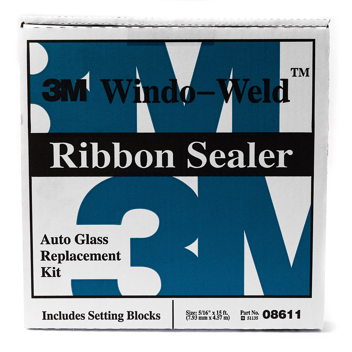 กาวเส้นติดตั้งกระจกรถ 5/16"X15 ฟุต 3M รุ่น 8611 รูปที่ 4