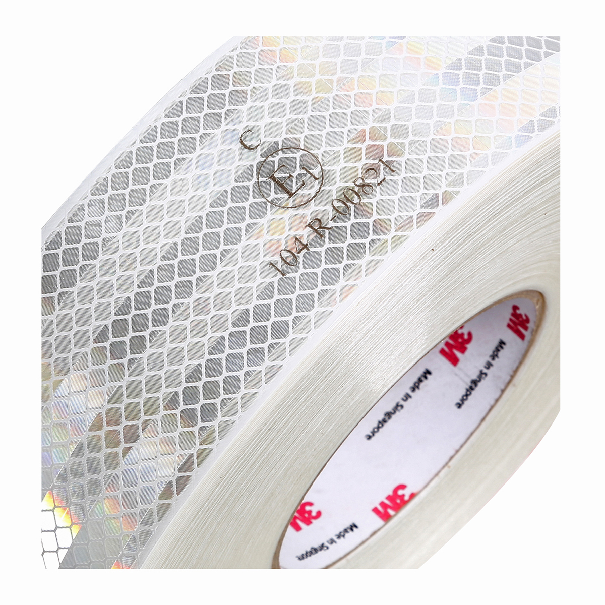 เทปสะท้อนแสงติดรถ สีขาว 53.5MM X 50M 3M รุ่น 3400 รูปที่ 3