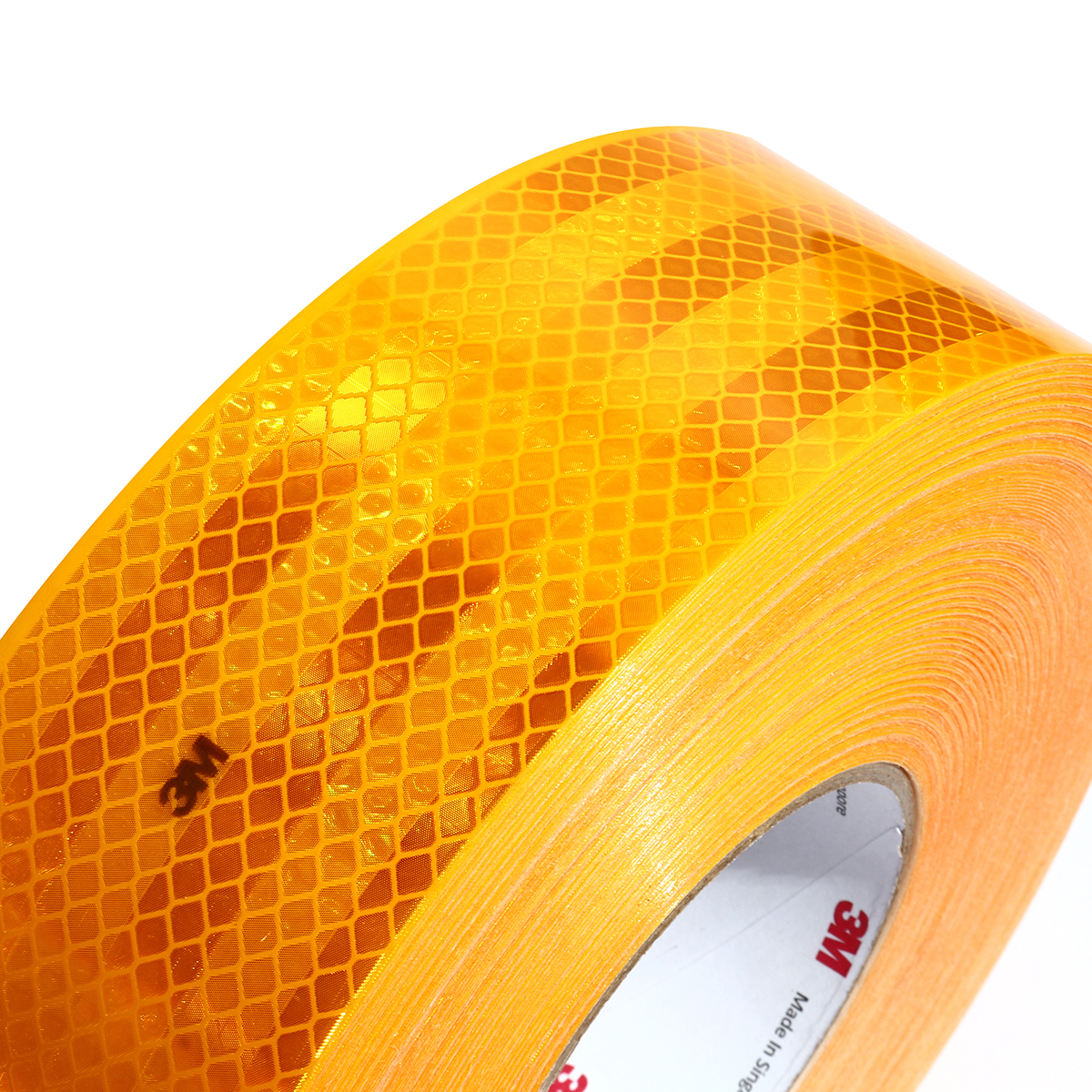 เทปสะท้อนแสงติดรถ สีเหลือง 53.5MM X 50M 3M รุ่น 3405-S รูปที่ 3