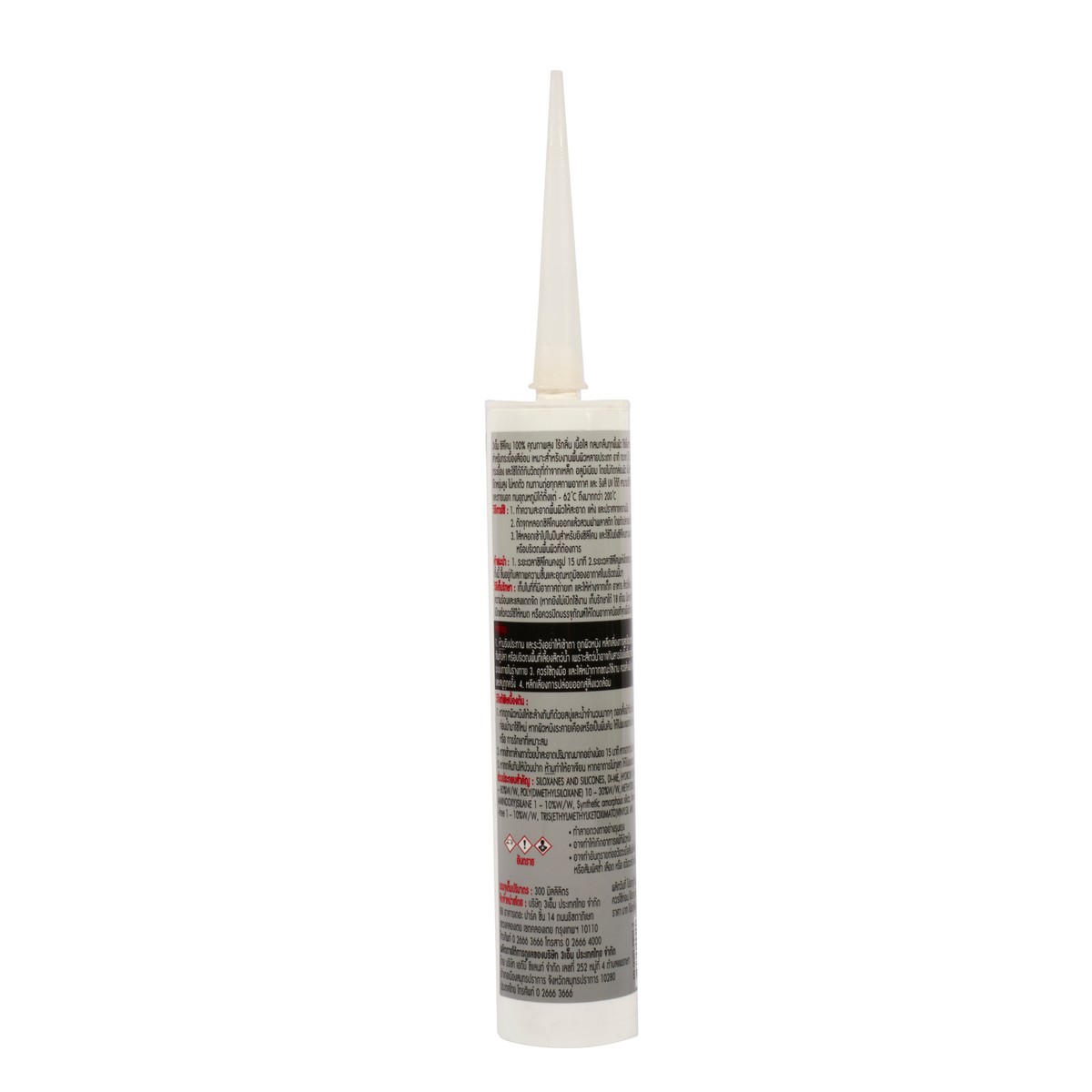 กาวซิลิโคน ไร้กรด-ไร้กลิ่น (สีใส) 300ML 3M รุ่น 8130 รูปที่ 2