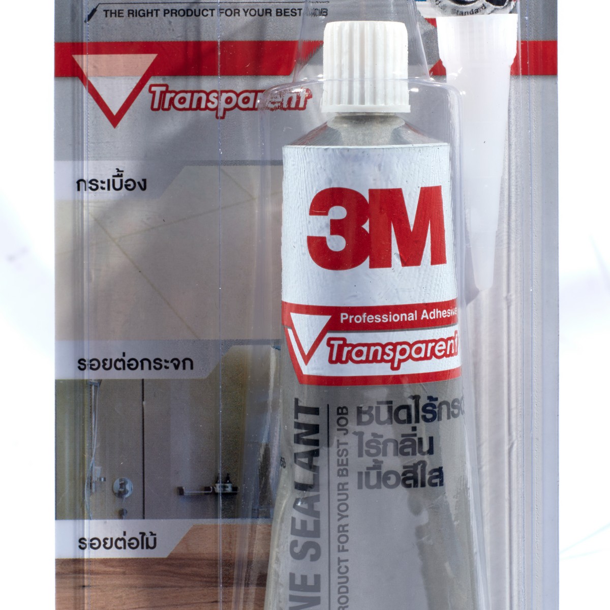 กาวซิลิโคน ไร้กรด-ไร้กลิ่น (สีใส) 60ML 3M รุ่น 8135 รูปที่ 2