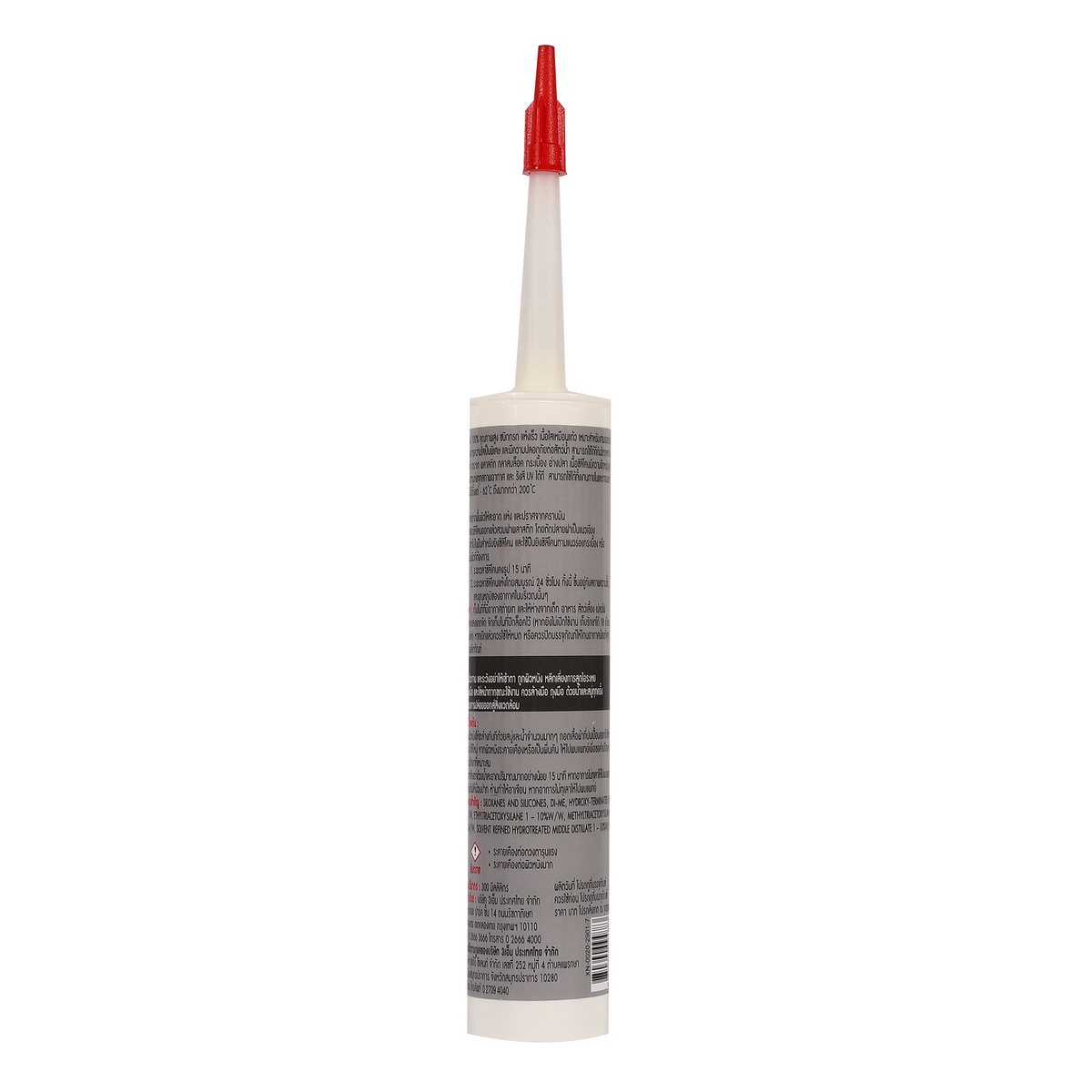 กาวซิลิโคน แบบมีกรด (สีคริสตัล-ใส) 300ML 3M รุ่น 8140 รูปที่ 2