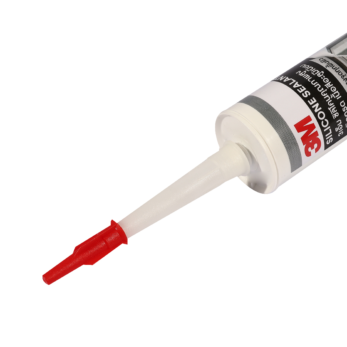 กาวซิลิโคน แบบมีกรด(สีอะลูมีเนียม) 300ML 3M รุ่น 8150 รูปที่ 4