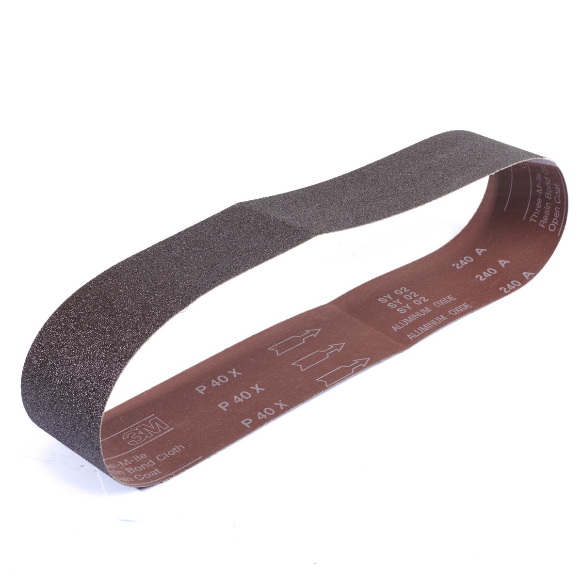 กระดาษทรายสายพาน 4"X48" #40(240A) 3M รุ่น 0060 ราคา ฿199.2