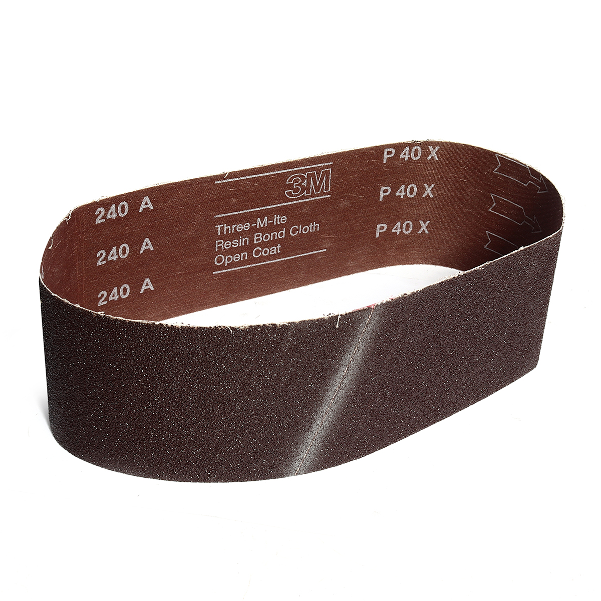 กระดาษทรายสายพาน 4"X36" #80(240A) 3M รุ่น 0130 ราคา ฿147.6