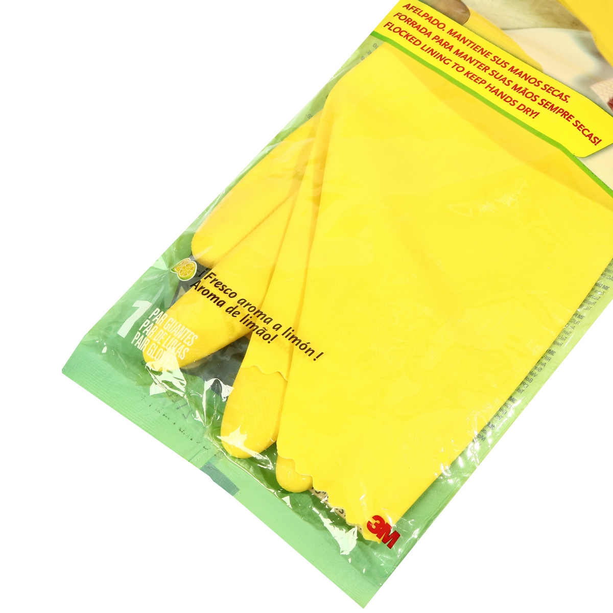 ถุงมือยางสำหรับงานซักล้าง SIZE M 3M รุ่น 0080 รูปที่ 2