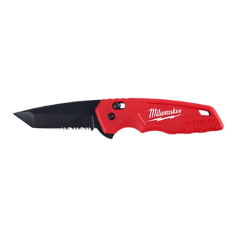 มีดพับฟันเลื่อยระบบสปริงเปิดปิด MILWAUKEE รุ่น 48-22-1530 ราคา ฿778