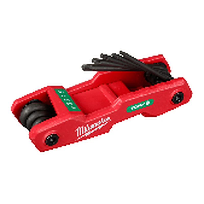 ประแจหกเหลี่ยมหัวทอร์คแบบพับเก็บ 8 ชิ้น MILWAUKEE รุ่น 48-22-2184 ราคา ฿588