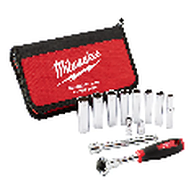 ชุดประแจบล็อก 3/8" 12 ชิ้น MILWAUKEE รุ่น 48-22-9001 ราคา ฿2,888