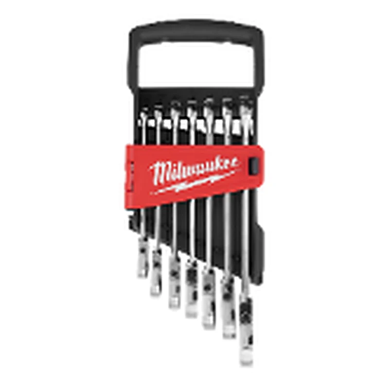 ชุดประแจแหวนข้างปากตายคองอ 7 ชิ้น MILWAUKEE รุ่น 48-22-9529 ราคา ฿4,888