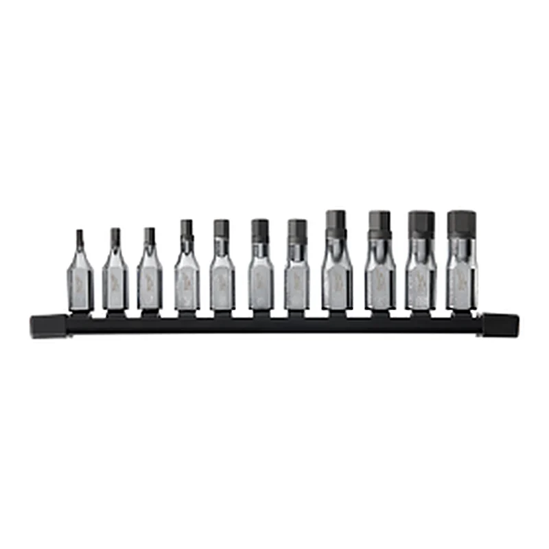 ชุดลูกบล็อกเดือยโผล่หกเหลี่ยม 3/8" 11 ชิ้น - เมตริกซ์ MILWAUKEE รุ่น 48-22-9543 ราคา ฿2,488