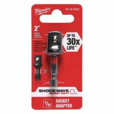 อะแดปเตอร์หัวบล็อก 1/2" แกนหกเหลี่ยม MILWAUKEE รุ่น 48-32-5034 ราคา ฿100.935