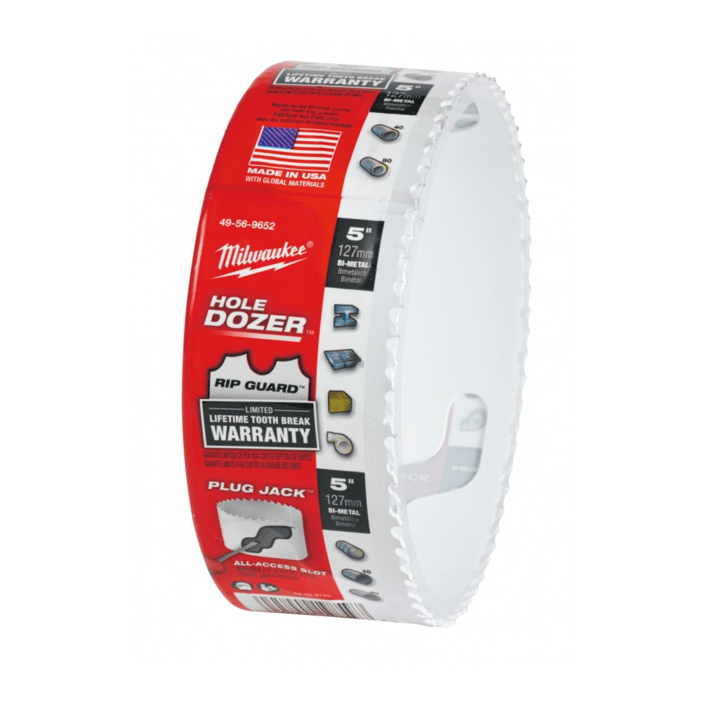 โฮลซอว์ 140 มม. 5-1/2" Ice Hardened MILWAUKEE รุ่น 49-56-9654 ราคา ฿1,418.692