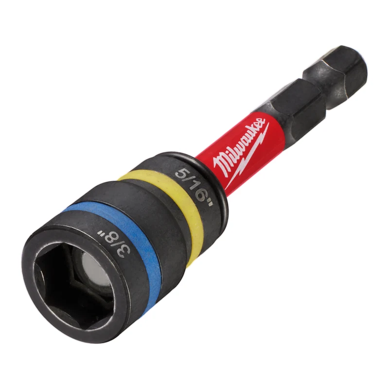 ดอกไขควงหัวบล็อกแม่เหล็ก 5/16" - 3/8" QUIK-CLEAR™ 2-in-1 MILWAUKEE รุ่น 49-66-4544 ราคา ฿297.196