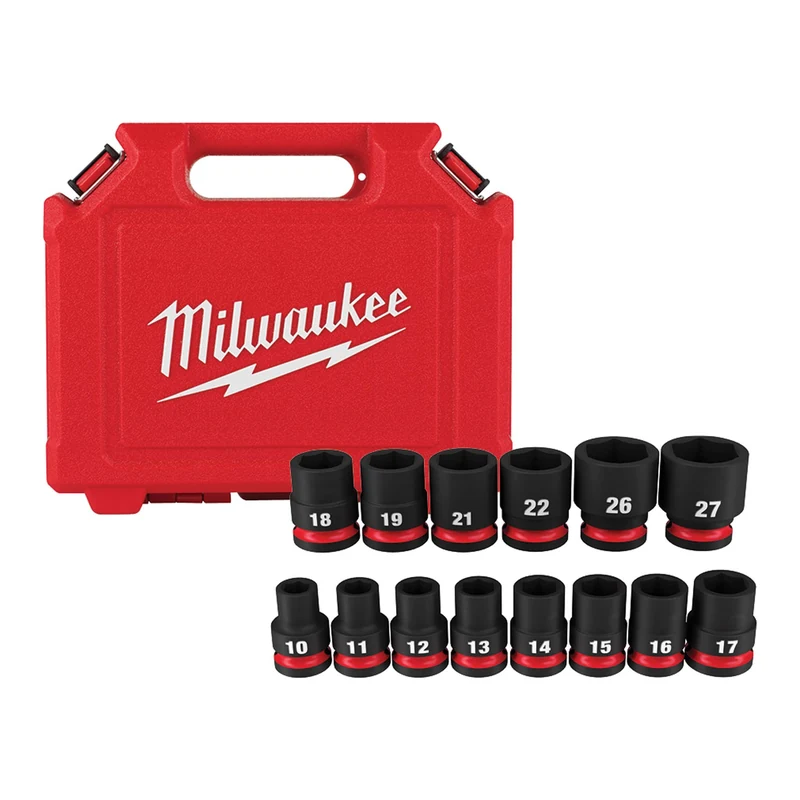 ชุดลูกบล็อกกระแทก 1/2" (14 ชิ้น) MILWAUKEE รุ่น 49-66-7013 ราคา ฿1,867.29