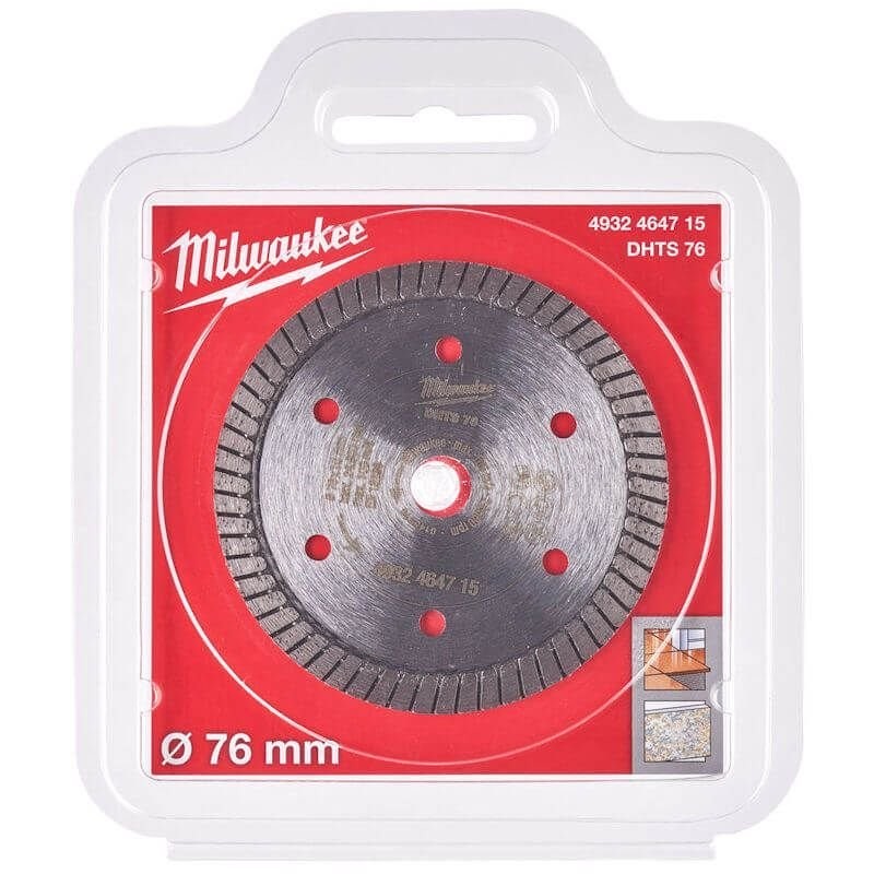 ใบเพชรตัดกระเบื้อง 3" MILWAUKEE รุ่น 4932464715 ราคา ฿633.645