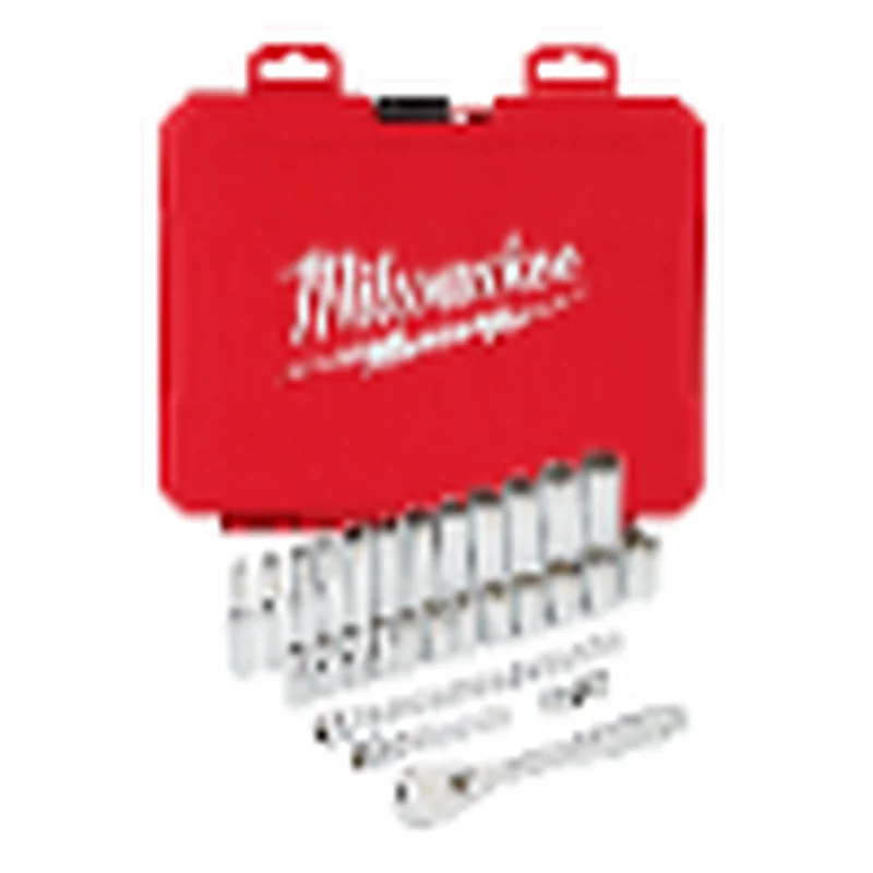 ชุดประแจบล็อก 1/4" 28 ชิ้น MILWAUKEE รุ่น 4932464943 ราคา ฿2,688