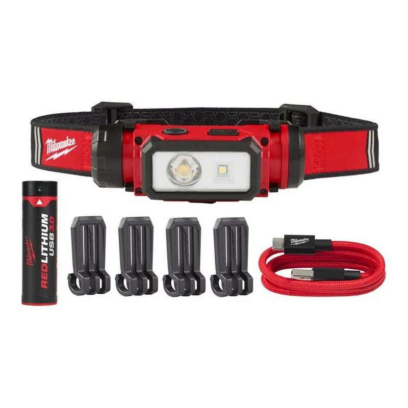 ไฟฉายคาดหัว LED MILWAUKEE รุ่น L4HL2-301 ราคา ฿2,888