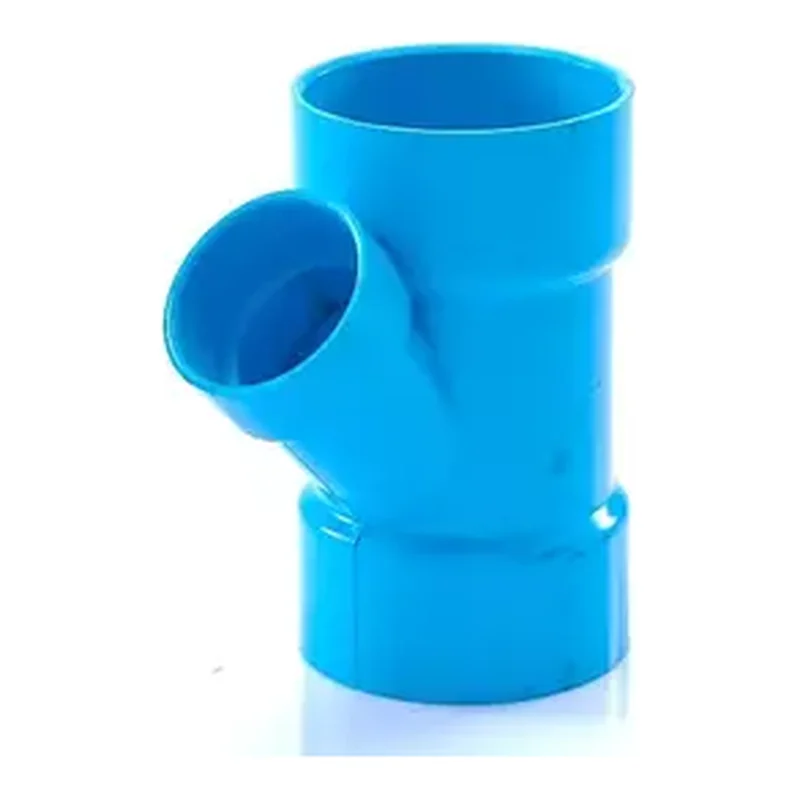 SCG PVC 异径斜三通（薄型·蓝色）65x55 mm (2 1/2"x2") 价格 ฿90