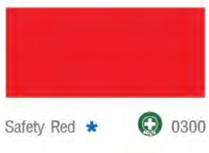 สีฟลอร์การ์ด 100 TOA #0300 SAFETY RED A+B 3.785 ลิตร (ทาพื้น) สีแดง ราคา ฿1,365