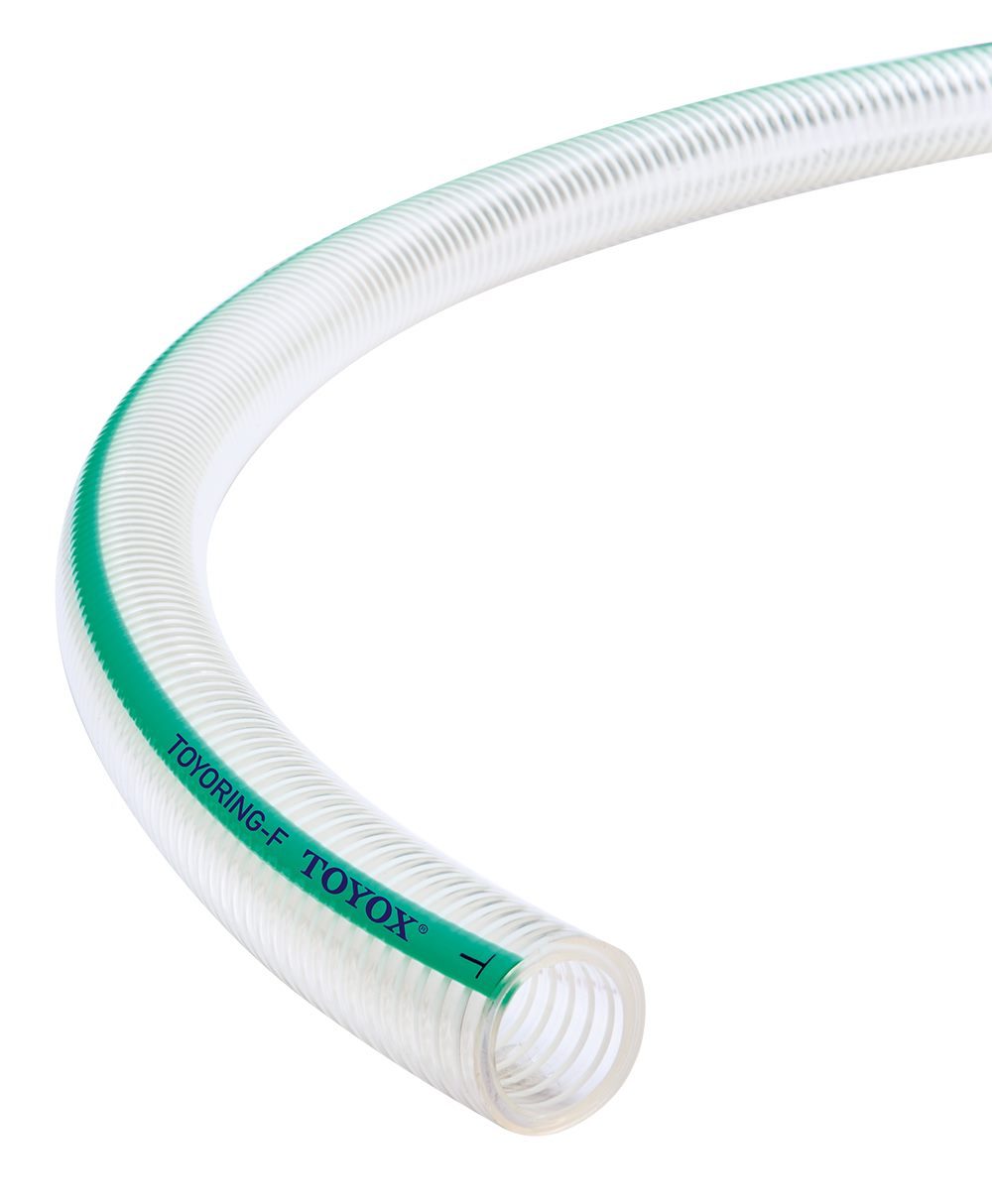 TOYOX TOYORING-F Kink Resistant Food Suction and Delivery Hose TGF-15-50 15X22mm 5/8" (50m/roll) photo 4
