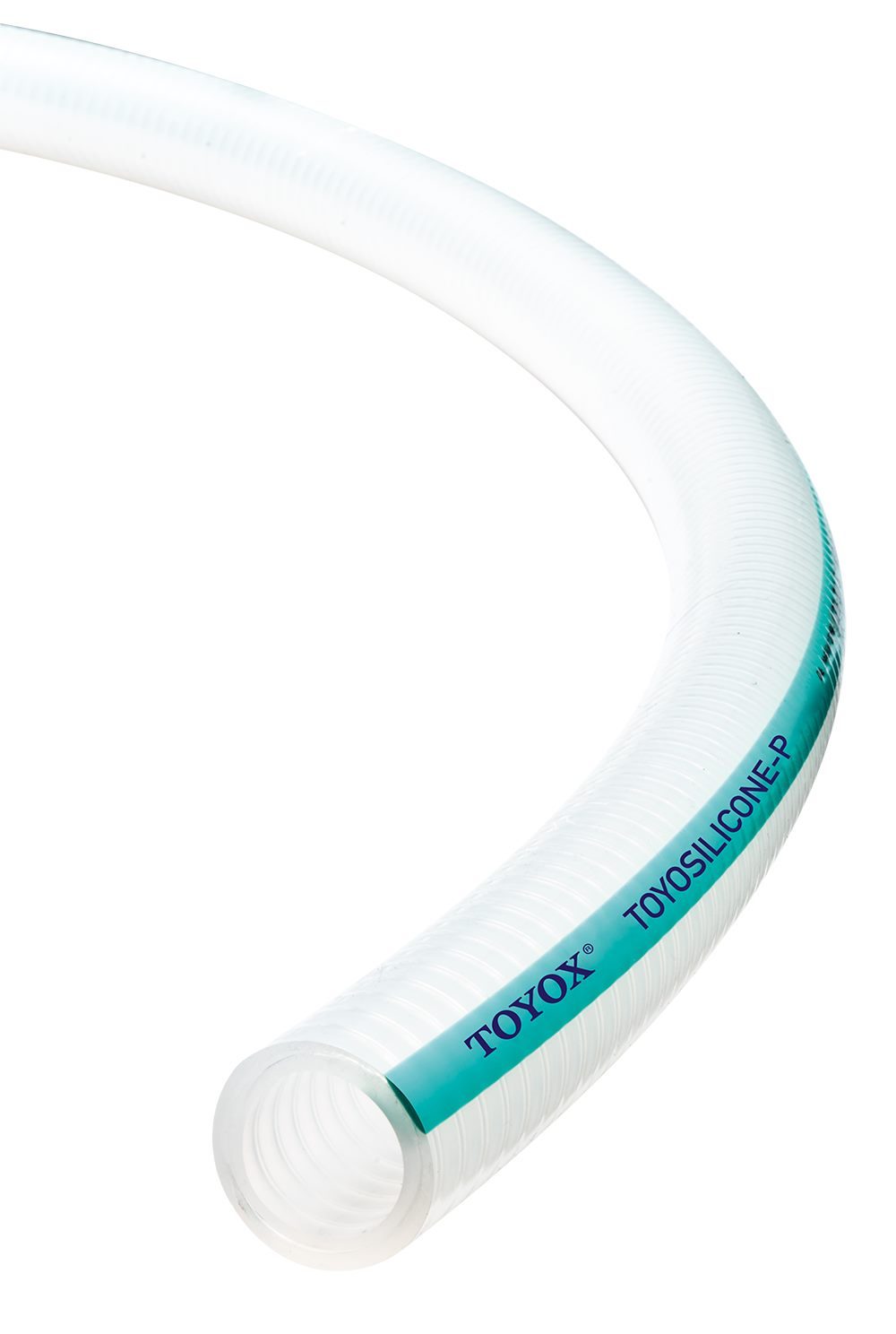 สายดูดทนความร้อนอเนกประสงค์ทับไม่แบน TOYOSILICONE-P TOYOX TSIP-15 15.9X24.0MM. 5/8" (10เมตร/ม้วน) รูปที่ 3